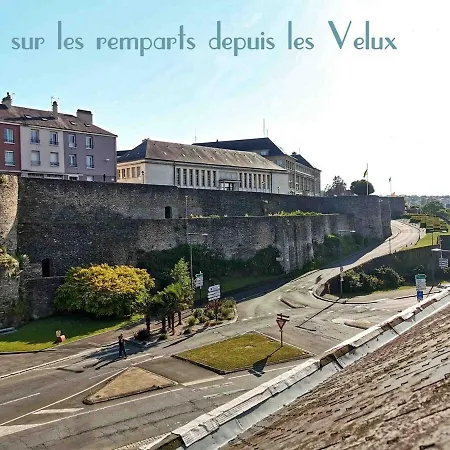 アパート Les Cles Des Remparts - Prive A Theme Equipe - Atypique - Centre - Gare - Haras - Parking Public Gratuit - Entree Autonome - Wifi - Netflix - Tv Xxl - Lit 160x200